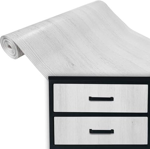 Klebefolie Möbel 45x100 cm | Selbstklebende Möbelfolie in Holzoptik - wasserfest und zuschneidbar | Folie für Möbel ideal zum Renovieren von Schränken, Türen und Arbeitsplatten | Nordic Elm