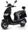 Elektro-Motorrad ROBO-S, 80 km/h, 4000 Watt, Elektroroller, E-Roller mit Straßenzulassung, 125 CCM herausnehmbarer Lithium-Akku, Schwarz