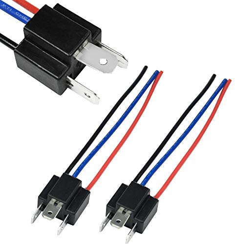 HUIQIAODS 9003 HB2 H4 Scheinwerferfassung Stecker Männlich Kabelbaum Kabel Verbinder
