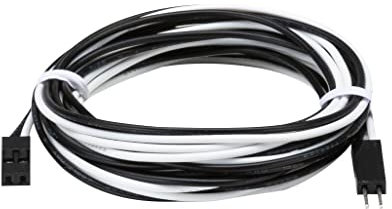 Paulmann 78418 LumiTiles Zubehör Kabel IP44 205cm max. 12 W Warmweiß Schwarz Spritzwasserschutz Kunststoff Verbindungskabel 2702 K