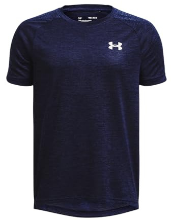 Under Armour Jungen UA Tech 2.0 SS Shirt, YXL, SCHWARZ