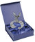 SILBERKANNE Serviettenringe Hirsch 5x2,5x2 cm Premium Silber Plated edel versilbert. Fertig zum verschenken mit schicker Geschenkverpackung