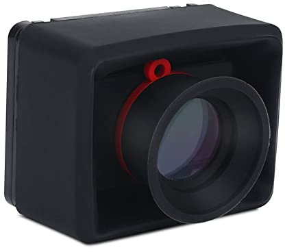 3,2-Zoll-LCD-Sucher, 3-fache Vergrößerung, Zubehör für Spiegellose DSLR-Kameras, Erzielen eines Präzisen Fokus, Erhöhen der Stabilität von Handaufnahmen, Sonnenschutz