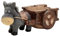 KGADRX Kunstharz-Statue, niedliche Esel-Figuren, Skulptur, Schreibtisch-Tisch-Ornamente für Zuhause, Schlafzimmer, Wohnzimmer, Garten, Büro, Geschenk