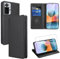 Vauki Funda Cuero para Xiaomi Redmi Note 10 Pro 4G con 1 Cristal Templado Carcasa PU Tipo Cartera Soporte Tarjetas Case Soporte Plegable Tapa Libro Movil Flip Caso para Redmi Note 10 Pro 4G, Negro