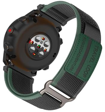 LXURY Nylon Armbänder für Polar Grit X/Grit X Pro Armband, Weiches Stoff mit Verstellbar Verschluss Damen Herren Sport Ersatzarmband Kompatibel mit Polar Grit X/Grit X Pro Uhrenarmband (4)