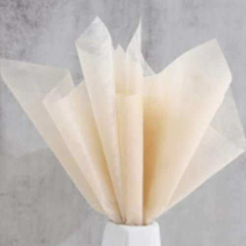 40 fogli di carta floreale in tessuto non tessuto di cotone versione coreana, impermeabile, pieghevole e rimovibile, per bouquet, forniture per negozi di fiori, carta da imballaggio regalo (colore