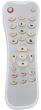 BR-3003B Replace Projector Remote Control Compatible with Optoma Projectors HD28E HD29H GT1080 HD26 X412 HD141X HD143X H181X HD142X HD144X HD152X UHD550X HD26B HD26BR UHD300X GT1080E GT1080DARBEE