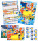 Biuebinc 12 Stück einladungskarten kindergeburtstag, einladungskarten geburtstag kinder, einladung kindergeburtstag junge mädchen, partyeinladungen