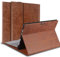 Gexmil Leather Case for Microsoft Surface Pro 7+ / Pro 7 / Pro 6 / Pro 5 / Pro 4,with Pencil Holder, Support Type Cover Keyboard,Magnetic Closure,Multi-Angle Portfolio Business Cover,Brown