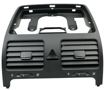 JQIWN Grille Tableau Bord Console Avant pour Golf 5 MK5 Tableau De Bord Air Conditionné Grille Sortie Véhicules Air Outlet Vent AC Vent Replacement 1K0819728