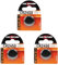 ANSMANN Pile Bouton Lithium CR2450 3V 630 mAh (1 PCE) – Pile Plate idéale pour Calculatrice de Poche, clé de Voiture, Ouverture de Garage, etc. – Pile Lithium puissante et résistante (Lot de 3)