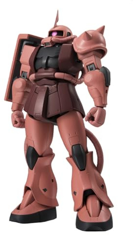 TAMASHII Nations Robot Spirits Mobile Suit Gundam MS-06S Char Exclusive Zaku Version, A.N.I.M.E. (Resale Version), Approx. 4.9 inches (125 mm), PVC & ABS Pre-Painted Action Figure