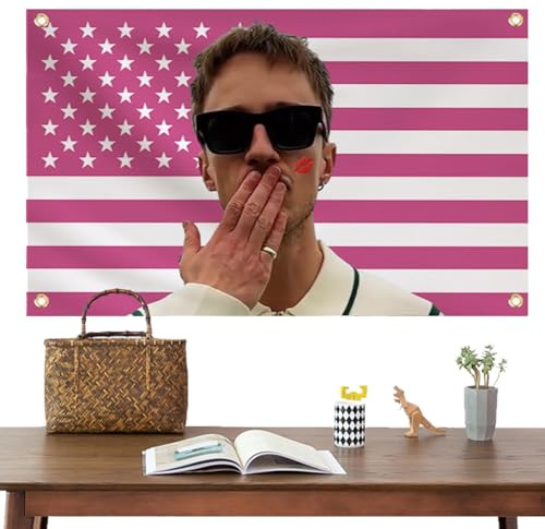 Rosafarbene Amerikaner-Flagge, D-rew Sternschlüssel-Flagge, ra-fe Cam-eron-Flagge, rosa Post, lustiger Poster-Wandteppich, Heimdekoration, Drews Usa Starkys, Wandbehang für Zuhause, Schlafzimmer,