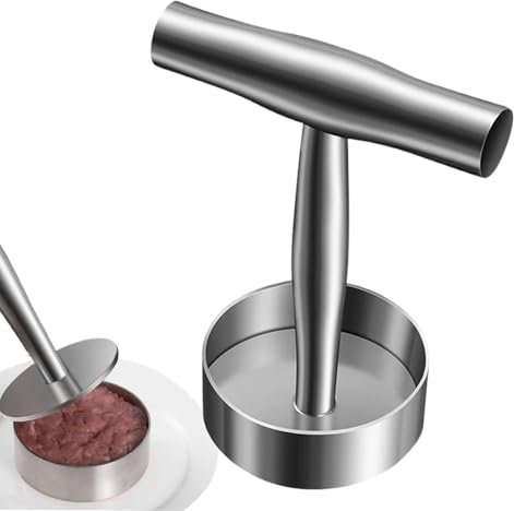 Presse À Hamburger, Outil Pour Écraser Les Steaks Hachés, Moule Antiadhésif, Ustensiles De Cuisine En Acier Inoxydable Pour Griller, Cuire Steaks, Saucisses Et Sandwichs - Gagnez Du Temps
