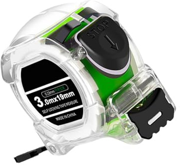 3/5/7.5/10m Clear Auto Locking Tape Measure For Home Improvement Furniture Making And Construction Projects Measuring Tape