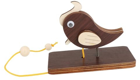dijiusidy Türklingel aus Holz zum Aufhängen, einzigartige Dekoration mit hochwertiger Handwerkskunst, handgefertigter Türklopfer aus Holz, Türklopfer für Eingang, Fenster, Innenbereich