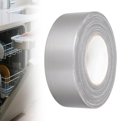 YOYEAH Dampfsperrfolie für Geschirrspüler, 1 Stück 20 m×80 mm Hitzeschutzfolie & Dampfschutzblech, kompatibel mit Beko/Whirlpool/Bauknecht/Indesit, Wrasenschutzblech 80 mm, Dampfbremsfolie