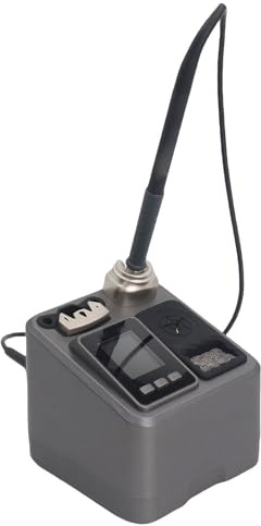 Cocoarm Lötstation mit Konstanter Temperatur, 120 W LCD-Display-Lötkolbenstation, PID-Steuerung 212 Bis 900 °F, 2 S Aufheizen, Automatischer Ruhezustand, Transformator, für Reparatur-DIY-Labor