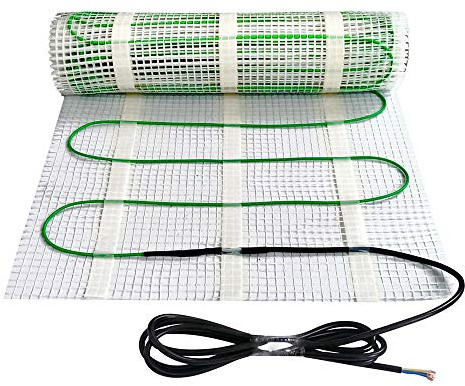Elektrische Fußbodenheizung 200Watt je m² Elektrisch TWIN Technologie JWS 3,5m²