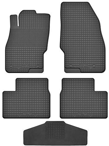 Fußmatte Fahrerseite für Opel Corsa D IV 2006-2014 Gummi Gumimatten