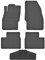 Fußmatte Fahrerseite für Opel Corsa D IV 2006-2014 Gummi Gumimatten