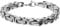 FILANGO Chirurgenstahl Königsarmband silberfarben Karabinerverschluss Mode Schmuck Armband Silberfarben 8 mm