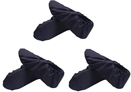 Nothers Cubiertas de Zapatos Reutilizables,3 Pares Cubiertas de Botas Impermeables para Protección Piso de Alfombra Hogar