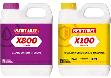 Sentinel X100 & X800 Double Pack Cleaner & Inhibitor