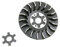Riemenscheibe Keilriemenscheibe Sport + Sternscheibe für 13mm Kurbelwellenstumpf kompatibel mit Yamaha Aerox BWs Jog Neos