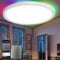 Ikodm 24W 2040LM Alexa Lampe Deckenlampe Deckenleuchte Smart Dimmbar Kompatibel mit Alexa & Google 2700K-6500K, Farbwechsel Flach Schlafzimmer Lampe, IP44 für Kinderzimmer Badezimmer
