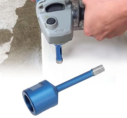 BestAlice Diamond Core Drill Bits, Tile Diamond Hole Saw, M14 Female Thread Vacuum Brazed Diamond Hole Saw, Hole Opener Sintered Diamond Hole Saw Drill Bit for Marble Granite Stone(6mm)