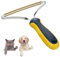 Alyvisun Lint Shaver, [Rubber Handle & Gentle Tooth] Carpet Lint Remover Scraper Tool, Portable Fuzz Shaver for Pet Hair Remover, Handheld Small Carpet Rake Brush