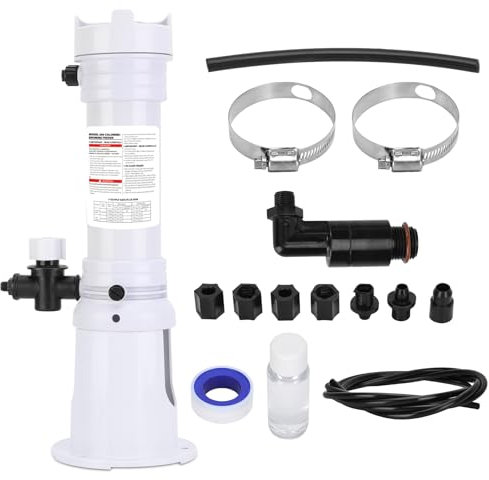 Verbesserter R171016 Pool-Chlorinator 300, kompatibel mit Pentair Rainbow R171016 300 automatischem Chlor/Brom Offline-Pool-Futterspender, neu verbesserter Basis- und Steuerventil
