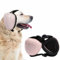 KOPBTBOY Ohrenschützer für Hunde, Gehörschutz für Hunde, Einstellbar Hunde Geräuschreduzierung Ohrenschützer, Schalldämmung und Geräuschreduzierung Gehörschutz für Hunde(Rosa, L)