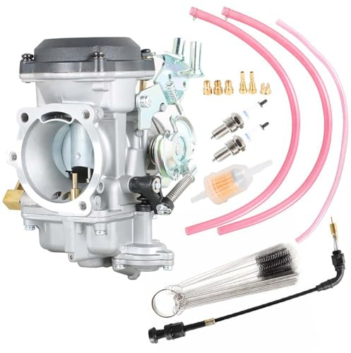 Apriciter Carburatore CV 40Mm 27490-04 Sostituzione per Softail Dyna Touring Sportster 883 XL883 1200 XL1200
