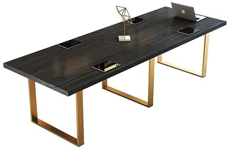 Computertisch Konferenztisch aus massivem Holz, langer Tisch, Schreibtisch for Zuhause, Arbeitszimmer, minimalistischer Computertisch for Schlafzimmer, offener Studio-Schreibtisch Home-Office-Schreibt