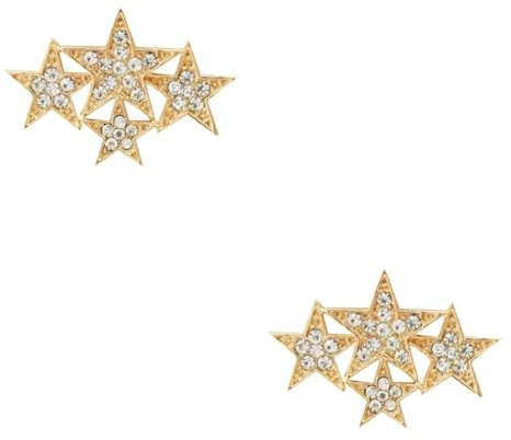 SHERCHPRY 2St Stern-Anstecknadel Stern Broschen Strass-Brosche Strass-Brustnadel Strassn trachten gold aus glänzende