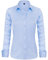 J.VER Bluse Damen Button Down Langarm Kragen Shirts Regular Fit Unifarben Bluse Klassische Büro Bluse Arbeit Shirt Knitterfreies Damen Hemdbluse,Himmelblau,M