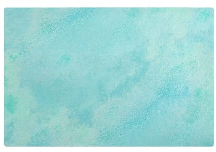 Lime Green Watercolor Texture Countertop Coffee Mat Leather moisture absorbing Coffee Machine Mat for Coffee Bar Decor