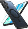 OWKEY für Samsung Galaxy A16 5G Hülle, Magnetisch Samsung A16 4G/5G Handyhülle für MagSafe mit Schutz Glas Dünn Militärschutz Schutzhülle Case für Samsung Galaxy A16 (Schwarz)