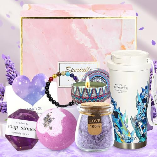 Cadeau Femme,Cadeau Anniversaire Femme 30 40 50 60 70 Ans,Cadeau Noel Femme,Idee Cadeau Femme,Cadeau Femme Saint Valentin,avec Tasse à Café,Coffret Cadeau pour Femme,Mère,Petite Amie,CollèGue,Sœur