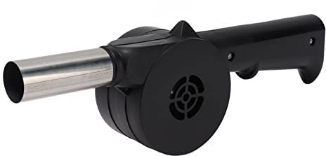 HUONIU Ventilatore manuale portatile piccolo e leggero, ventilatore multitasking per barbecue, per campeggio e caminetti