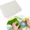 DHER Teppich Tapisserie DIY Kit Werkzeug DIY Teppich Canvas Teppichherstellung Quadratischer Maschenstoff, handgefertigte Teppichstickerei Mesh Blank Hooked Mesh For Making Crafts (100 * 75cm)