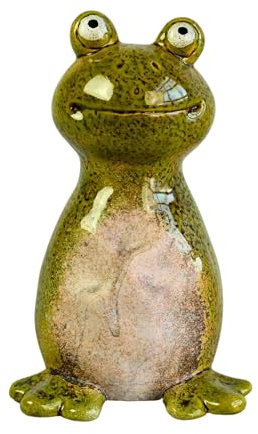 Manufaktur Lichtbogen Zaunhocker aus Keramik | Frosch