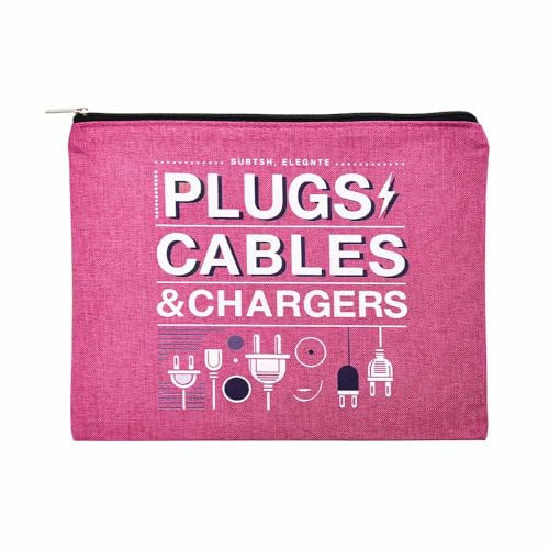 Charging Cable Organiser Pouch for Travel Accessories Bag for Charging Cable Portable Travel Cable Organiser Bag for Women Men Birthday Gifts for Best Friends Daughter Son