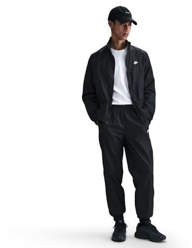 Nike Club Web-Tracksuit Für Herren, Black/Black/White, HJ1985-011, M