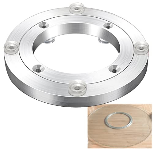 Drehtellerlager aus Aluminiumlegierung, Lazy Susan Drehteller Drehlager Silber Mehrere Größen 12-100 cm(60 cm)