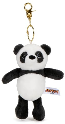 Meleager Schlüsselanhänger Giraffe/Schildkröte/Löwe/Panda/Affe, Tier Plüsch Anhänger für Schlüssel, Rucksäcke, Schultaschen oder Geldbörsen, als Geschenk Geburtstag, Weihnachten oder Schulanfang