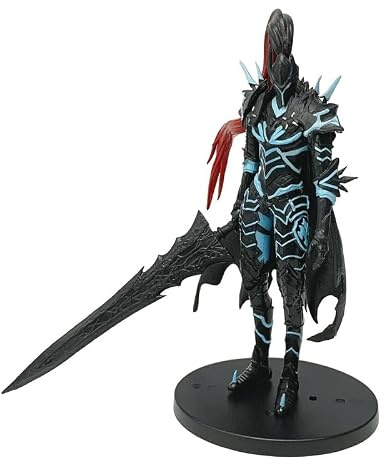 AKINMA Solo Leveling-inspirierte Ritterkommandanten-Figur „Blutschatten“ – 20 cm große Dark-Fantasy-Sammelfigur für den Schreibtisch